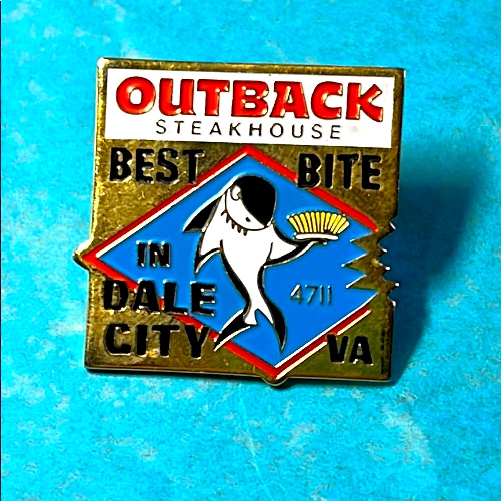 Outback Steakhouse Collectible Pin “Best Bite in Dale City VA”
